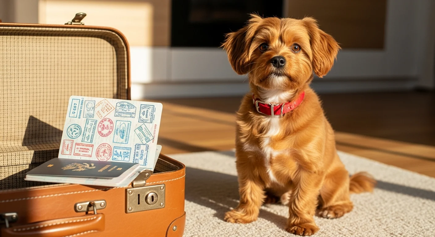 <span>Vai viajar com seu pet</span><br>para o exterior?